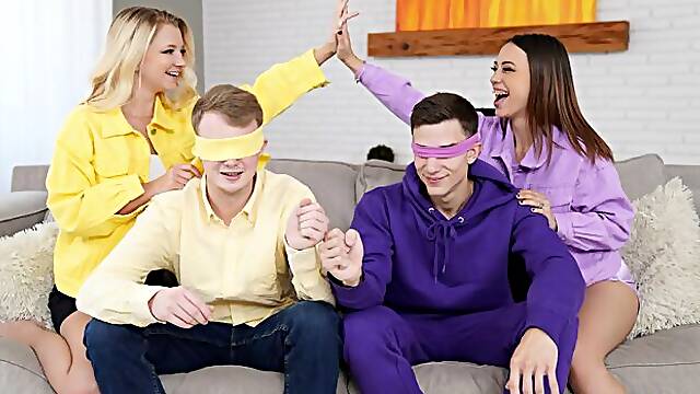 Riley Nixon and Riley Star are enjoying these massive cocks