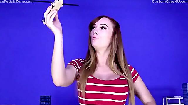 Hot giantess dani jensen vs city