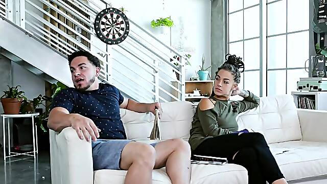 FamilyStrokes - Sloan Harper and Her Stepbro Bang Hardcore
