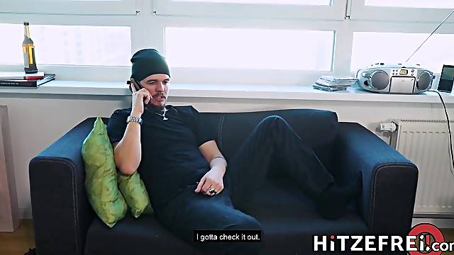 HITZEFREI Wild 1st Date with Sexy Golden-Haired Gabi Gold