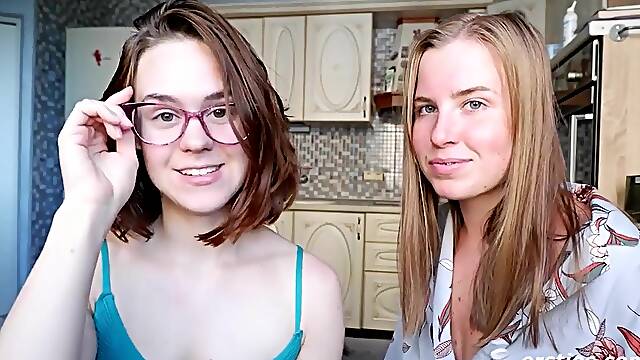 Ersties - Rita & Anca Make Their 1st Lesbo Movie scene Jointly