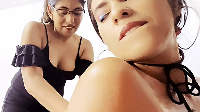 Busty secretary fucks her boss in the office, REAL LESBIAN SEX